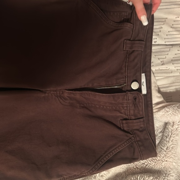 aritzia TNA cargo pants, size 0, worn once, brownish colour - Picture 3 of 6